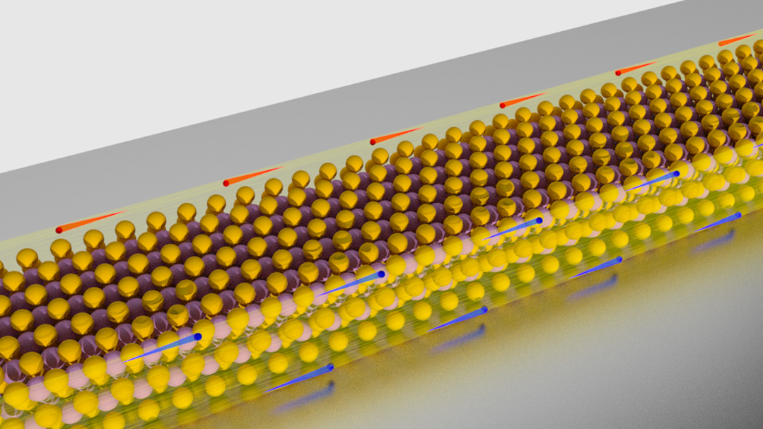 A topological insulator (such as Na<sub>3</sub>Bi) allows one-way electrical conduction along its edges